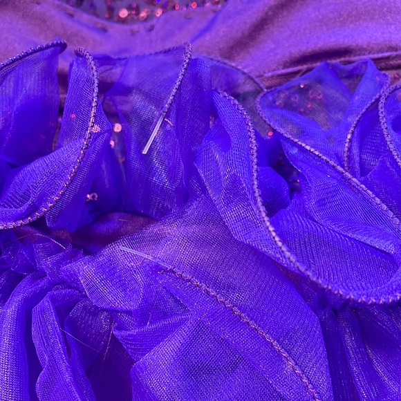 Art Stone purple ballet tutu dress dance costume size kids small - Picture 9 of 11